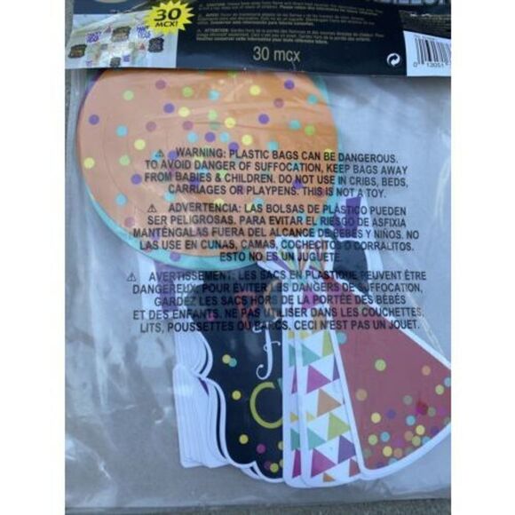 30 x NEW YEAR HANGING SWIRLS BUMPER PACK PARTY DECORATIONS BRIGHT *BRAND NEW** - Picture 5 of 5